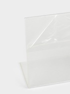 Ценникодержатель 12?8 пластик 1 мм, прозрачный (комплект 9 шт) - фото 43700611