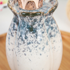 Дозатор для жидкого мыла Доляна «Афродита», 300 мл, цвет серый - Фото 2