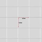 Сетка на колёсах, 80*150 см, размер ячейки 5,5*6,5 см, цвет белый - Фото 3