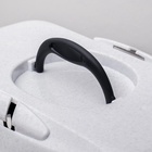 Переноска для животных до 9 кг «Пижон», металлическая дверь, 43×29×27.5 см, бело-серая - Фото 8