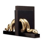 Держатель для книг "Змея" gold, 20 × 5 × 15 см - Фото 2