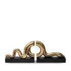 Держатель для книг "Змея" gold, 20 × 5 × 15 см - фото 8341216