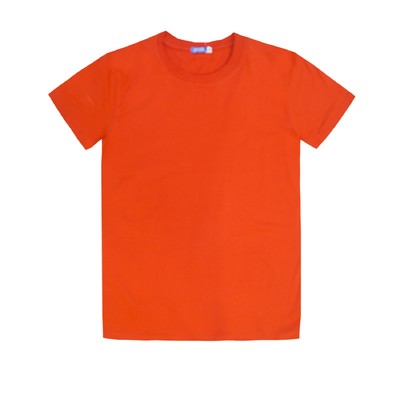 Футболка мужская, размер 44, цвет красный