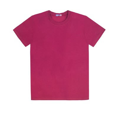 Футболка мужская, размер 60, цвет бордовый