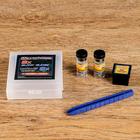 Микроскоп «Биология», кратность увеличения 450х, 200х, 100х, с подсветкой, синий - Фото 6