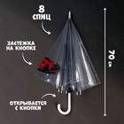Зонт детский «Машинка»‎ прозрачный, d=90см - Фото 2