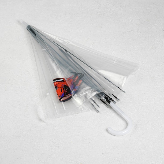 Зонт детский «Машинка»‎ прозрачный, d=90см - фото 1883532192