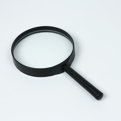 Лупа классическая 3х Мастер К, d=10 см, чёрная