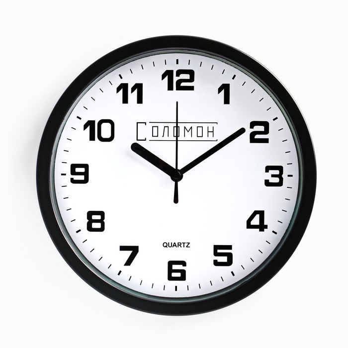 Часы настенные "Соломон", d-19 см, циферблат 17.5 см, плавный ход - Фото 1