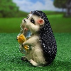 Садовая фигура из гипса «Ежик с цветами», 15×11×12 см - Фото 9