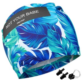 

Набор для плавания взрослый Not your babe: шапочка+беруши+зажим для носа, обхват 54-60 см