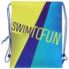 Набор для плавания взрослый ONLITOP Swim: шапочка, беруши, зажим для носа, мешок - фото 3851655