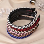 Ободок для волос «Вирджиния», полосы, 1 см, МИКС - Фото 3