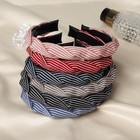 Ободок для волос «Амалия», полосы, 2 см, МИКС - Фото 2