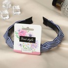 Ободок для волос «Амалия», полосы, 2 см, МИКС - Фото 3