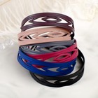 Ободок для волос «Матовый блик», лепестки, 3 см, МИКС - Фото 2