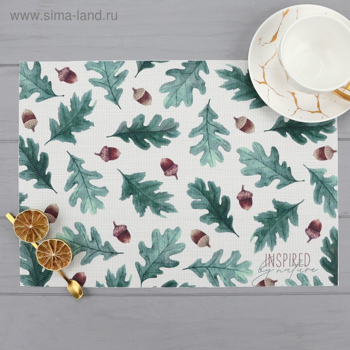 Новогодняя салфетка на стол Inspired, ПВХ, 40×29 см