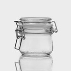 Банка для сыпучих продуктов Optima, 250 мл, с бугельным замком, стекло - Фото 2