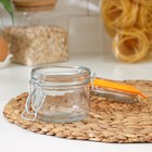 Банка для сыпучих продуктов Optima, 250 мл, с бугельным замком, стекло - Фото 5