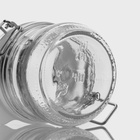 Банка для сыпучих продуктов Optima, 250 мл, с бугельным замком, стекло - Фото 6