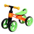 Беговел «Нордпласт», цвет оранжево-зелёный - Фото 1