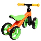 Беговел «Нордпласт», цвет оранжево-зелёный - Фото 3