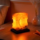 Соляная лампа "Луна", цельный кристалл, 18 см, 2-3 кг - Фото 1