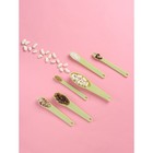 Набор мерных ложек Доляна «Изящество», 6 шт., 13×3 см, МИКС - Фото 4