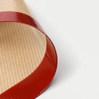 Армированный коврик Доляна, силикон, 30×20 см, цвет бежевый - Фото 4