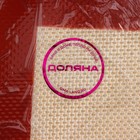 Армированный коврик Доляна, силикон, 30×20 см, цвет бежевый - Фото 6