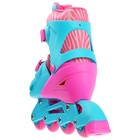 Роликовые коньки раздвижные ONLYTOP, р. 30-33, колёса PVC 64 мм 4605213 - фото 319800339