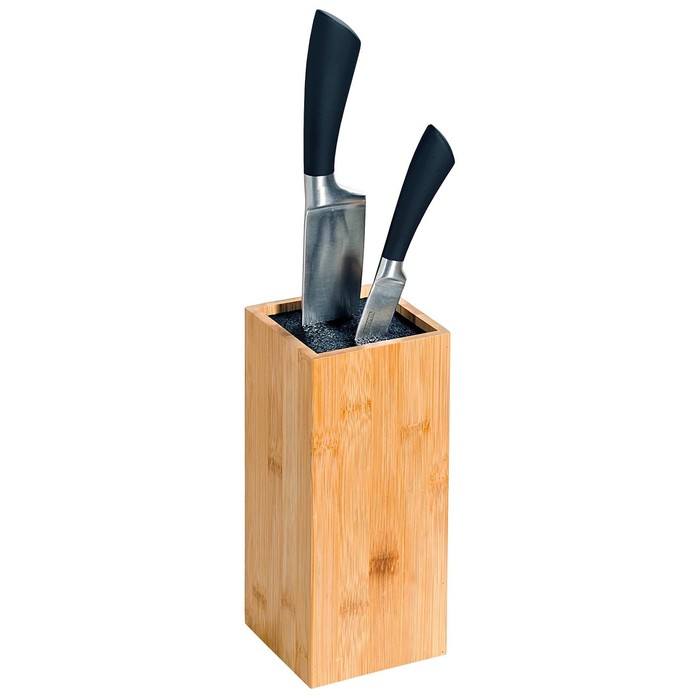 Блок для ножей 10×10×23 см, дерево - фото 1907086409