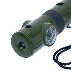 Набор героя «Разведчик», 7 в 1: свисток, компас, фонарик, термометр, зеркало, лупа, в пакете - фото 24350070