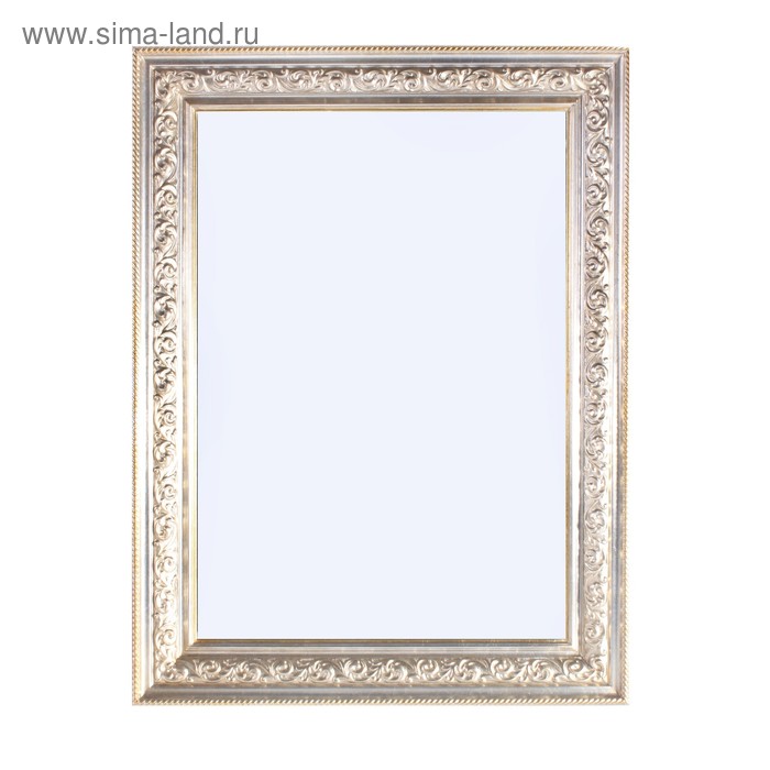 Зеркало "Джианни", серебро, 73 × 95 см - Фото 1