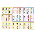 Настольная игра «Умное лото. Половинки: весёлые животные», в пакете - фото 24350074