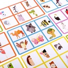 Настольная игра «Умное лото. Половинки: весёлые животные», в пакете - фото 24350075