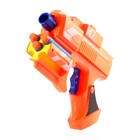 Бластер М7, стреляет мягкими пулями, МИКС, в пакете - фото 23568861