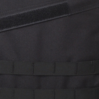 Рюкзак туристический, 2 отдела на молниях, наружный карман, цвет чёрный - Фото 3