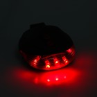 Задний фонарь с лазером «Мастер К», велосипедный, водонепроницаемый, 4 режима, 2ААА - Фото 2