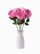 Цветы искусственные «Роза Прима», 11×45 см, розовые 4738218