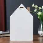 Шкатулка дерево с полочками "Цветочное сердце" 26,5х8х17 см - фото 809270881