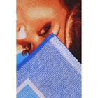 Полотенце пляжное  Мото-Леди 246 9а (пакет) 80х150см, вафля 170г/м, хл100% - Фото 2