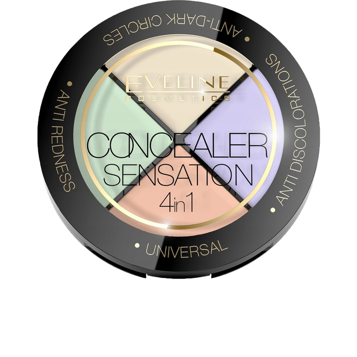 Набор корректор для лица 4 в 1 Eveline Consealer Sesation