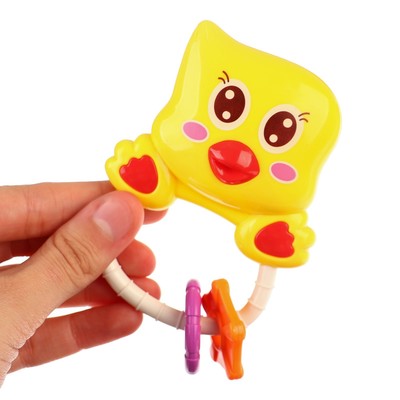 Погремушка «Радость малыша: Цыпленок на колечке», Крошка Я