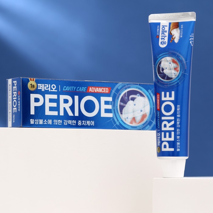 Зубная паста Perioe Cavity Care Advanced, для эффективной борьбы с кариесом, 130 г - Фото 1