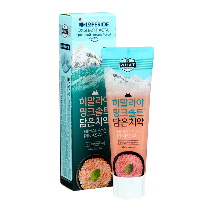 

Зубная паста Perioe Himalaya Pink Salt Ice Calming Mint, с гималайской солью, 100 г