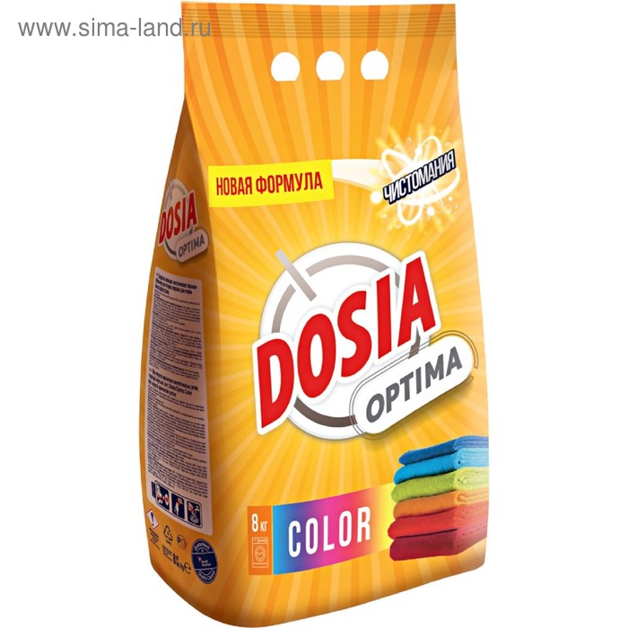 Стиральный порошок Dosia Optima Color, автомат, 8 кг - Фото 1
