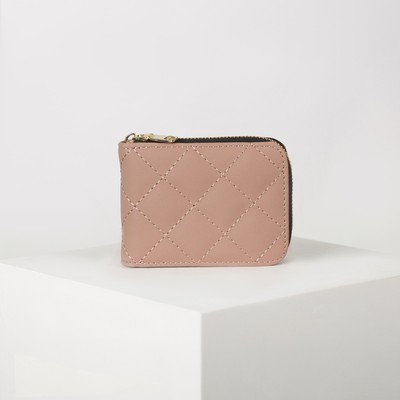 Визитница, 11 листов, цвет розовый