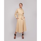 Рубашка женская MINAKU: Leather look, цвет молочный, размер 48  (артикул 4820787)  большой выбор товаров оптом и в розницу по низким ценам с доставкой