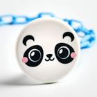 Держатель для соски - пустышки Крошка Я «Панда», на цепочке - Фото 3